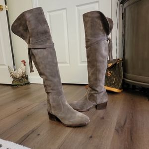 Frye Women's Over the Knee Boots - Gray